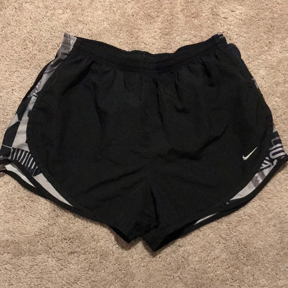 Nike dry-fit athletic shorts in black